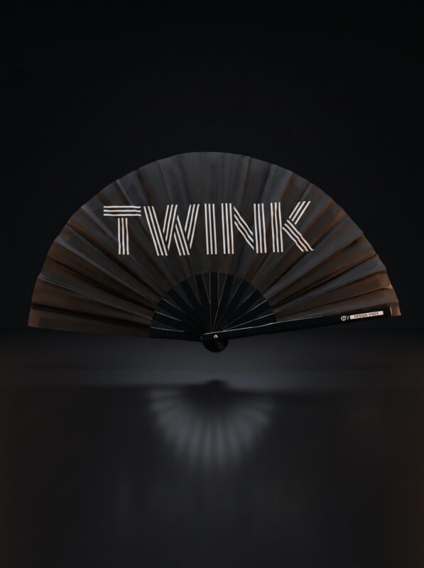 Fan Festival "TWINK" w kolorze czarnym - Rave & Pride statement