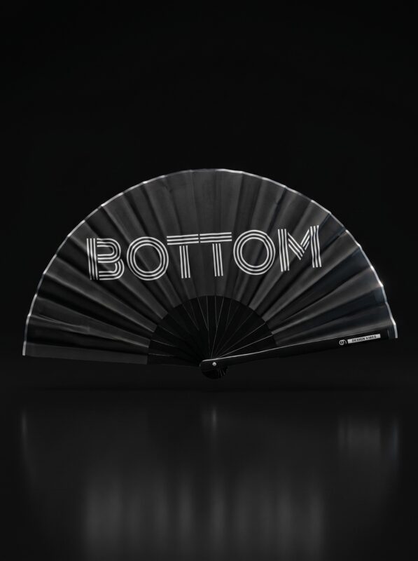 Wentylator Festival Fan "BOTTOM" w kolorze czarnym - akcesorium CSD & Rave