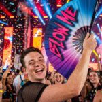 Wentylator festiwalowy „BLOW ME” w kolorze fioletowo-niebieskim – akcesorium Rave & CSD – Widok 4