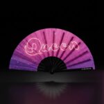 Fan Festival „Queen” różowo-fioletowa galaktyka brokatu – Rave & CSD – Widok 1