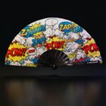 Żółty komiks dla fanów festiwalu „ZAP BOOM POW” – Rave & Party – Widok 1