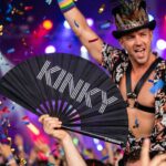 Wentylator festiwalowy „KINKY” w kolorze czarnym – Rave & Pride statement – Widok 4