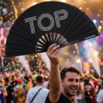 Fan Festival „TOP” w kolorze czarnym – Rave & Pride statement – Widok 4