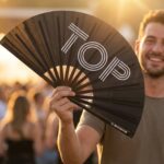 Fan Festival „TOP” w kolorze czarnym – Rave & Pride statement – Widok 3