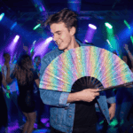 Festival Fan Holo Kristall Pastel na Rave i festiwale, Widok 2