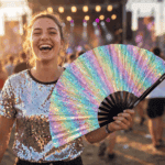 Festival Fan Holo Kristall Pastel na Rave i festiwale, Widok 3