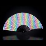 Festival Fan Holo Kristall Pastel na Rave i festiwale, Widok 1
