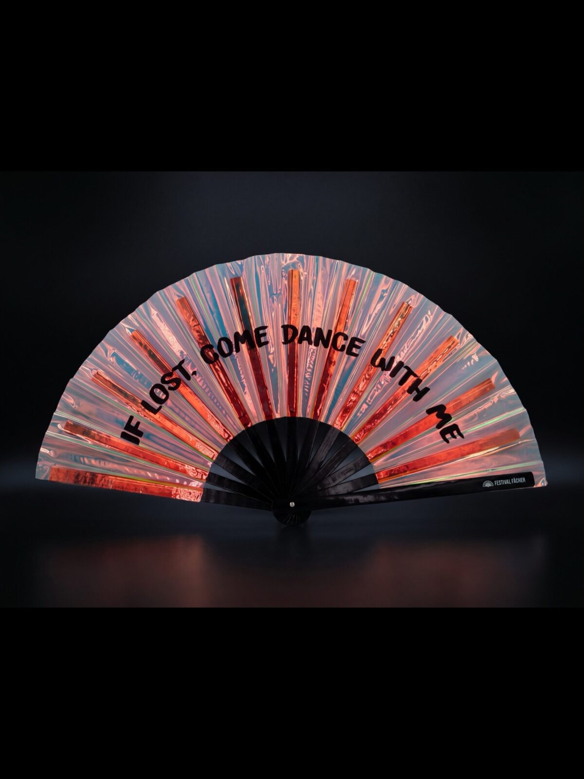 Festival Fan „IF LOST, COME DANCE WITH ME” – Holo-Kupfer na festiwale i Rave