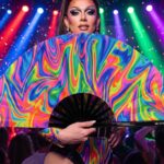 Festival Fan „Psychedelic Fire” – kolorowy, idealny na Techno i Rave, Widok 5