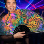 Festival Fan „Psychedelic Wirbel Bunt” dla psytrance’u i goa, Widok 2