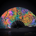 Festival Fan „Psychedelic Wirbel Bunt” dla psytrance’u i goa, Widok 1