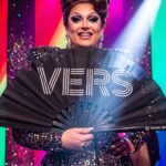 Festival Fan „VERS” w kolorze czarnym, statement na Rave i CSD, Widok 5