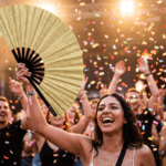 Festival Fan „Gold Brokat” na festiwale i imprezy, Widok 4